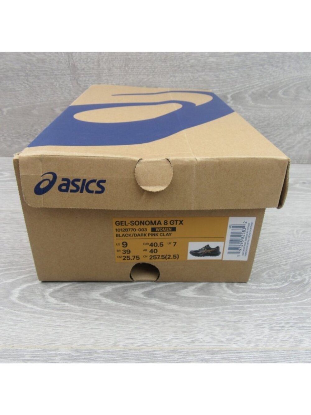 Asics Gel Sonoma 8 GTX Trail Running Shoes Women's Size 9 Black NEW 1012B770-003 - Picture 14 of 16